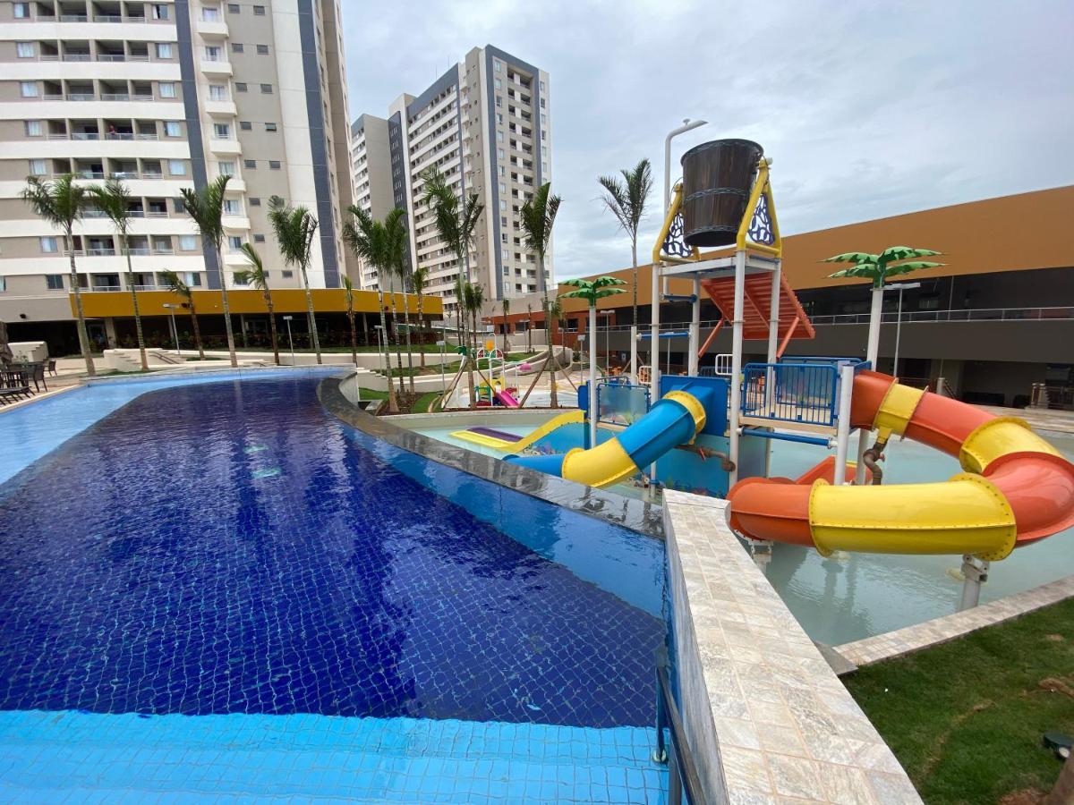 Apartamento Dentro De Resort Proximo Do Thermas Dos Laranjais Olímpia Exterior foto